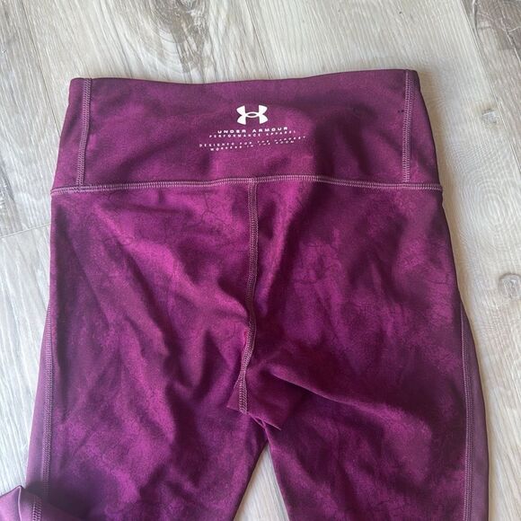 Womens Under Armour Maroon The Rocket Project Compression Leggings Small - Picture 6 of 7
